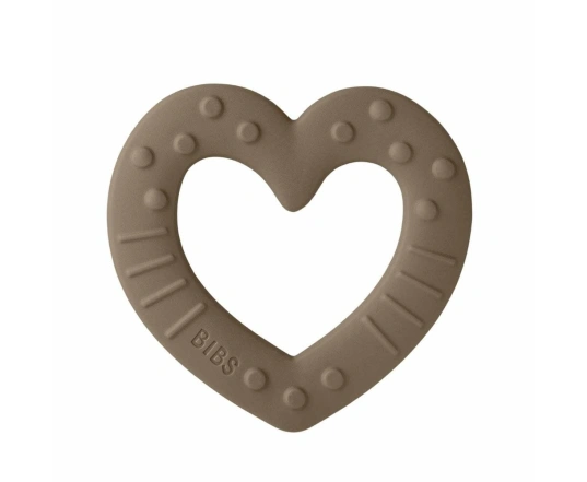 Іграшка - прорізувач BIBS Baby Bitie Heart Dark Oak