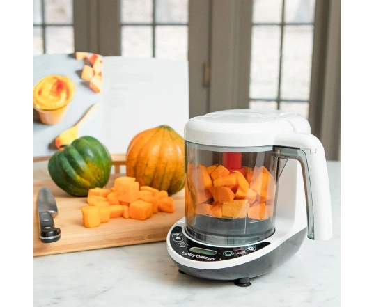 Блендер-пароварка BabyBrezza ONE STEP DELUXE - белый