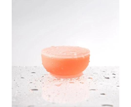 Силиконовая мисочка на присоске с крышкой Olababy Coral