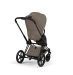 Прогулянкова коляска Cybex PRIAM Style Collection 5.0 - coconut brown (шасі Matt Black)