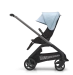Прогулянкова коляска Bugaboo DRAGONFLY - graphite/midnight black skyline blue