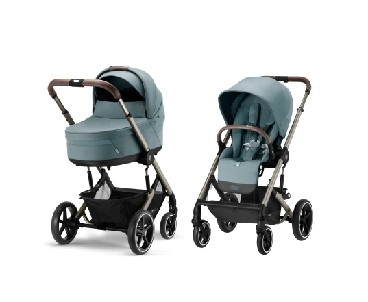 Универсальная коляска 2 в 1 Cybex Balios S Lux Sky Blue