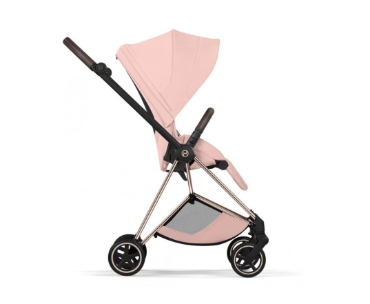 Коляска 2 в 1 Cybex MIOS Style Collection 5.0 - peach pink (шасі Rosegold)