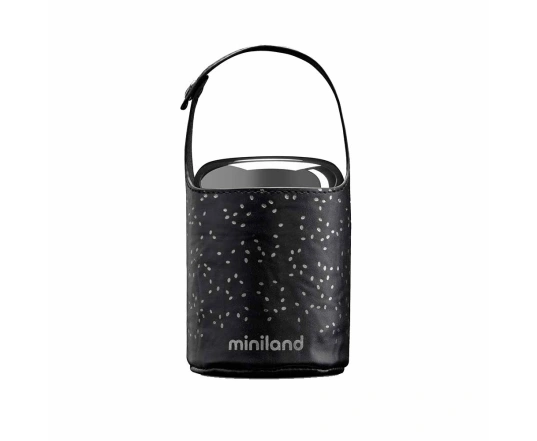 Термос харчовий Miniland food thermos mini DELUXE SILVER 280 мл
