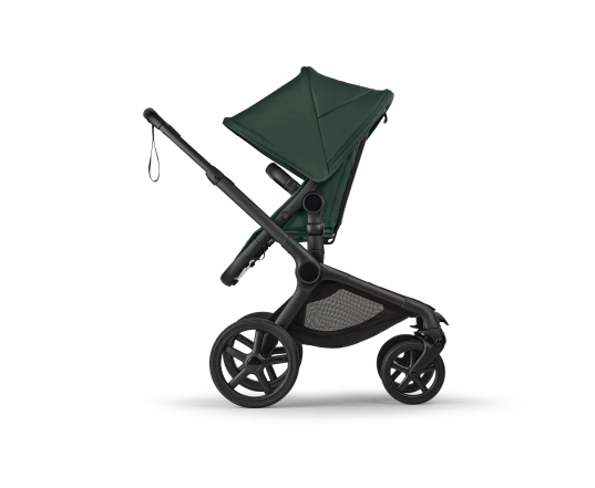 Универсальная коляска 2в1 Bugaboo FOX 5 RENEW - black/fern green-fern green