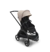 Универсальная коляска 2в1 Bugaboo DRAGONFLY - black/midnight black desert taupe