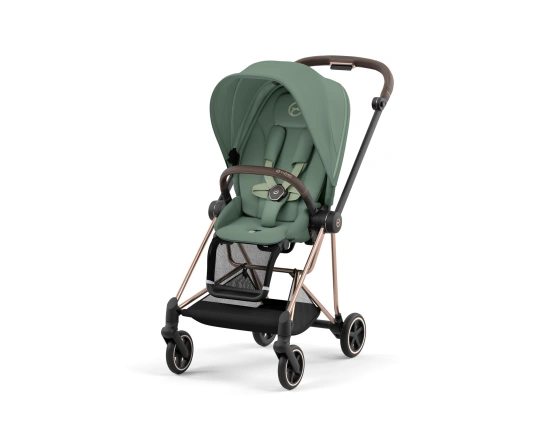 Прогулочная коляска Cybex MIOS - leaf green (шасси Rose Gold)