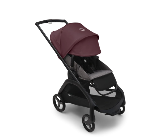 Универсальная коляска 2в1 Bugaboo DRAGONFLY - grafite/midnight black dark cherry