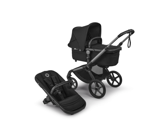 Универсальная коляска 2в1 Bugaboo FOX 5 RENEW - grafite/heritage black heritage black