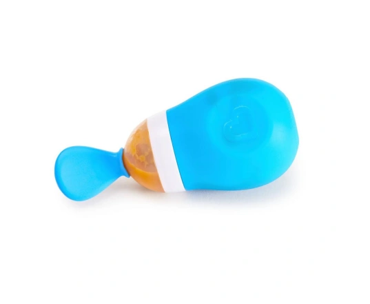 Ложка для першого прикорму Munchkin Squeeze Spoon (блакитна)