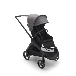 Прогулочная коляска Bugaboo DRAGONFLY - black/midnight black grey melange - изображение