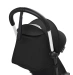 Универсальная коляска 2 в 1 с люлькой newborn shell Stokke YOYO³ Black (шасси Black)