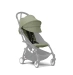 Универсальная коляска 2 в 1 с люлькой newborn shell Stokke YOYO³ Olive (шасси White)