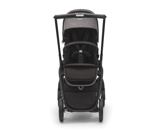 Прогулочная коляска Bugaboo DRAGONFLY - black/midnight black grey melange