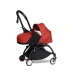 Універсальна коляска 2 в 1 Stokke YOYO³ + компактна люлька BABYZEN Red (шасі Black)