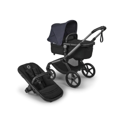 Универсальная коляска 2в1 Bugaboo FOX 5 RENEW - grafite/heritage black deep indigo - изображение