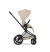 Прогулянкова коляска Cybex PRIAM Style Collection 5.0 - cozy beige (шасі Matt Black)