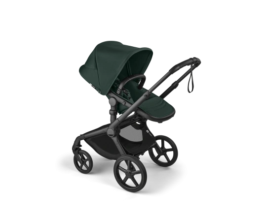 Универсальная коляска 2в1 Bugaboo FOX 5 RENEW - black/fern green-fern green