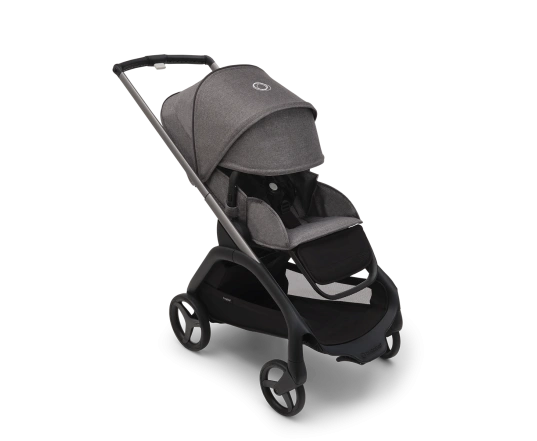 Универсальная коляска 2в1 Bugaboo DRAGONFLY - grafite/grey melange grey melange