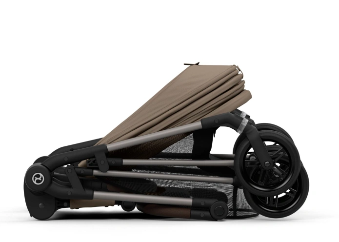 Коляска 2 в 1 Cybex Melio Carbon Candy Pink — легкая и стильная-58 - изображение