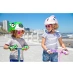 Шолом Crazy Safety Тигр Помаранчевий (з ліхтарем)
