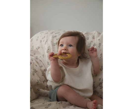 Іграшка - прорізувач BIBS Baby Bitie Heart Mustard