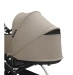 Универсальная коляска 2 в 1 с люлькой newborn shell Stokke YOYO³ Taupe (шасси White)
