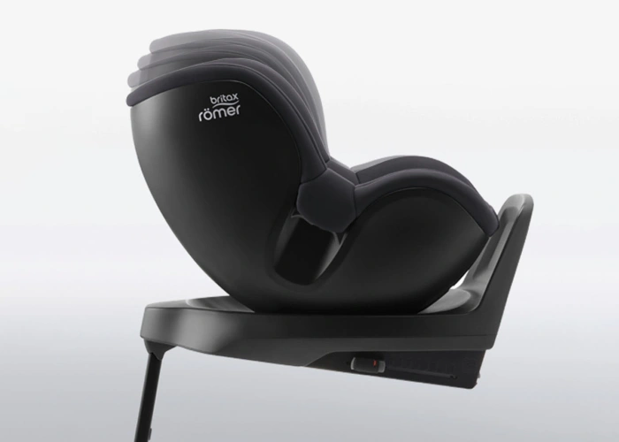 Britax R&ouml;mer Dualfix M Plus Midnight Grey вид збоку
