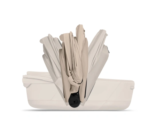 Коляска Cybex PRIAM Style Collection 5.0 - cozy beige (шасі Matt Black)