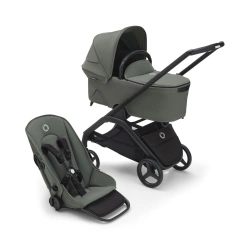 Универсальная коляска 2в1 Bugaboo DRAGONFLY - black/forest green-forest green - изображение