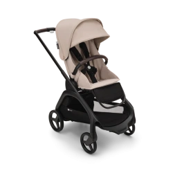 Прогулочная коляска Bugaboo DRAGONFLY - black/desert taupe - изображение