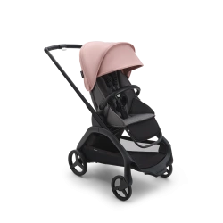 Прогулочная коляска Bugaboo DRAGONFLY - black/grey melange morning pink - изображение