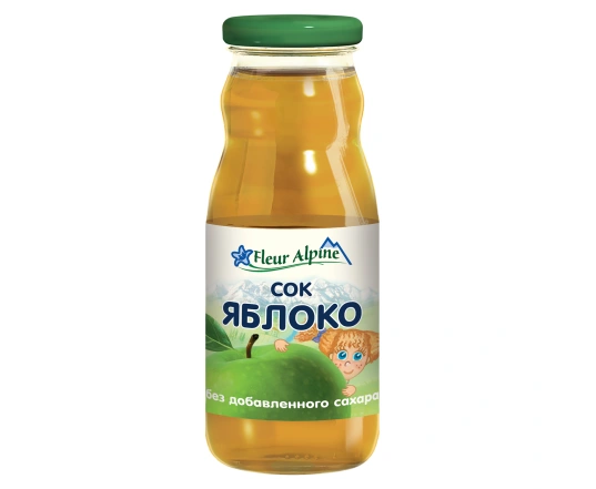 Сок Fleur Alpine Яблочный осветленый (200мл)