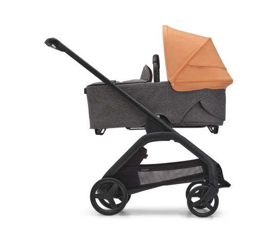 Универсальная коляска 2в1 Bugaboo DRAGONFLY - grafite/midnight black island coral