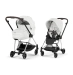 Коляска 2 в 1 Cybex MIOS Style Collection 5.0 - off white (шасі Chrome)
