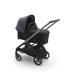 Универсальная коляска 2в1 Bugaboo DRAGONFLY - black/grey melange stormy blue