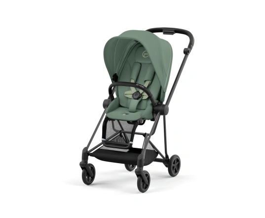Прогулянкова коляска Cybex Mios Leaf Green (шасі Matt Black)