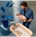Розкладна ванна Maxi-Cosi INDIGO PLUS з вкладкою - muted terra