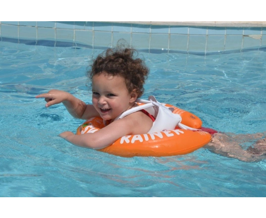 Коло надувне Swimtrainer помаранчевий (від 2 до 6 років)