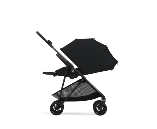 Прогулянкова коляска Cybex Melio Carbon - Moon Black