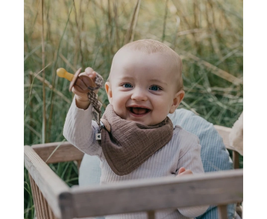 Слюнявчик BIBS Bandana Bib - Elderberry