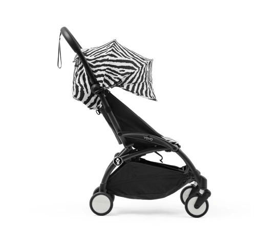Прогулянкова коляска Stokke YOYO³ з 6 місяців Zebra (шасі Black)