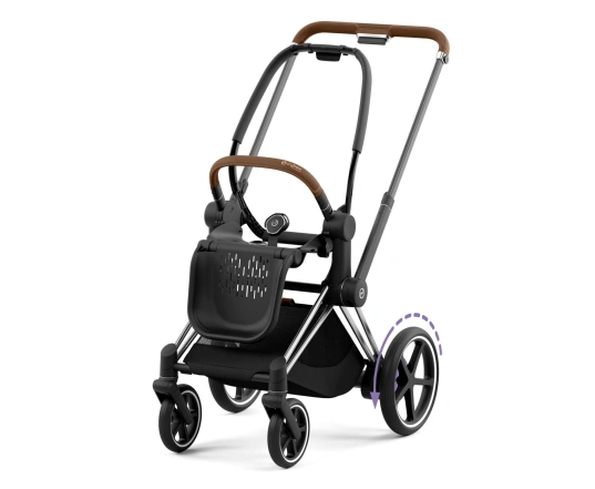 Шасі ePriam & каркас прогулянкового блоку Cybex - Chrome Brown