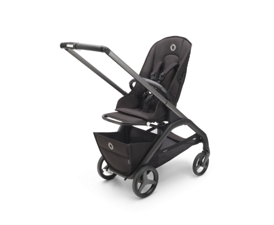 Прогулочная коляска Bugaboo DRAGONFLY без капюшона - black/grey melange
