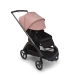 Прогулочная коляска Bugaboo DRAGONFLY - graphite/midnight black morning pink