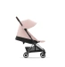 Прогулянкова коляска Cybex Coya Chrome Dark Brown/Peach Pink
