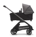 Универсальная коляска 2в1 Bugaboo DRAGONFLY - black/grey melange grey melange