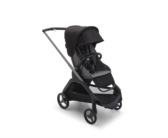 Прогулочная коляска Bugaboo DRAGONFLY - graphite/grey melange midnight black