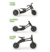 Біговел Wishbone Bike 3 in 1 (Recycled Edition) Black