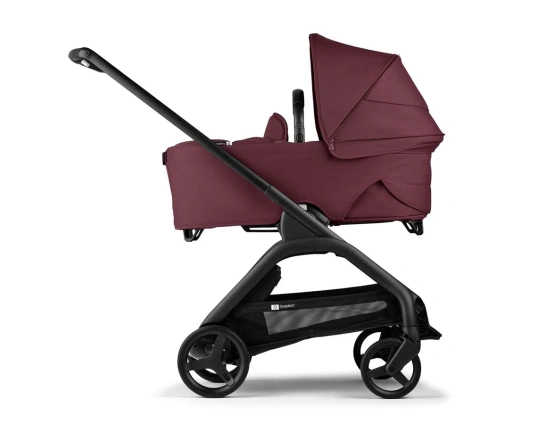 Універсальна коляска 2в1 Bugaboo DRAGONFLY - black/dark cherry-dark cherry